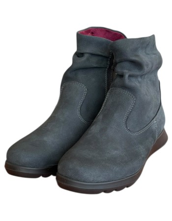 Δερμάτινο Γυναικείo Μποτάκι - F702