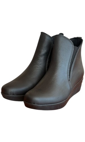 Δερμάτινο Γυναικείo Μποτάκι - F703