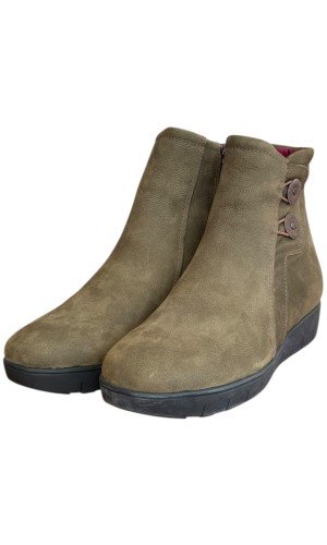 Δερμάτινο Γυναικείo Μποτάκι - F704