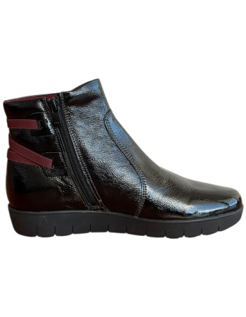 Δερμάτινο Γυναικείo Μποτάκι - F705