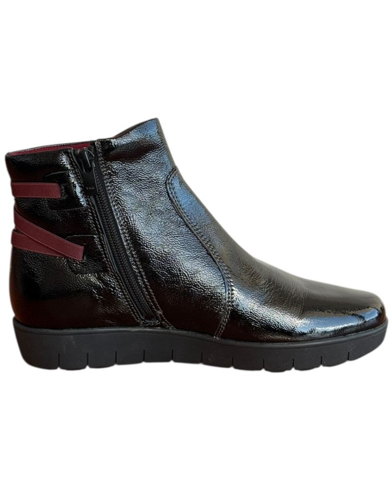 Δερμάτινο Γυναικείo Μποτάκι - F705