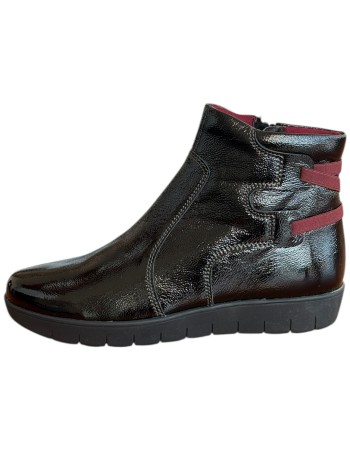 Δερμάτινο Γυναικείo Μποτάκι - F705