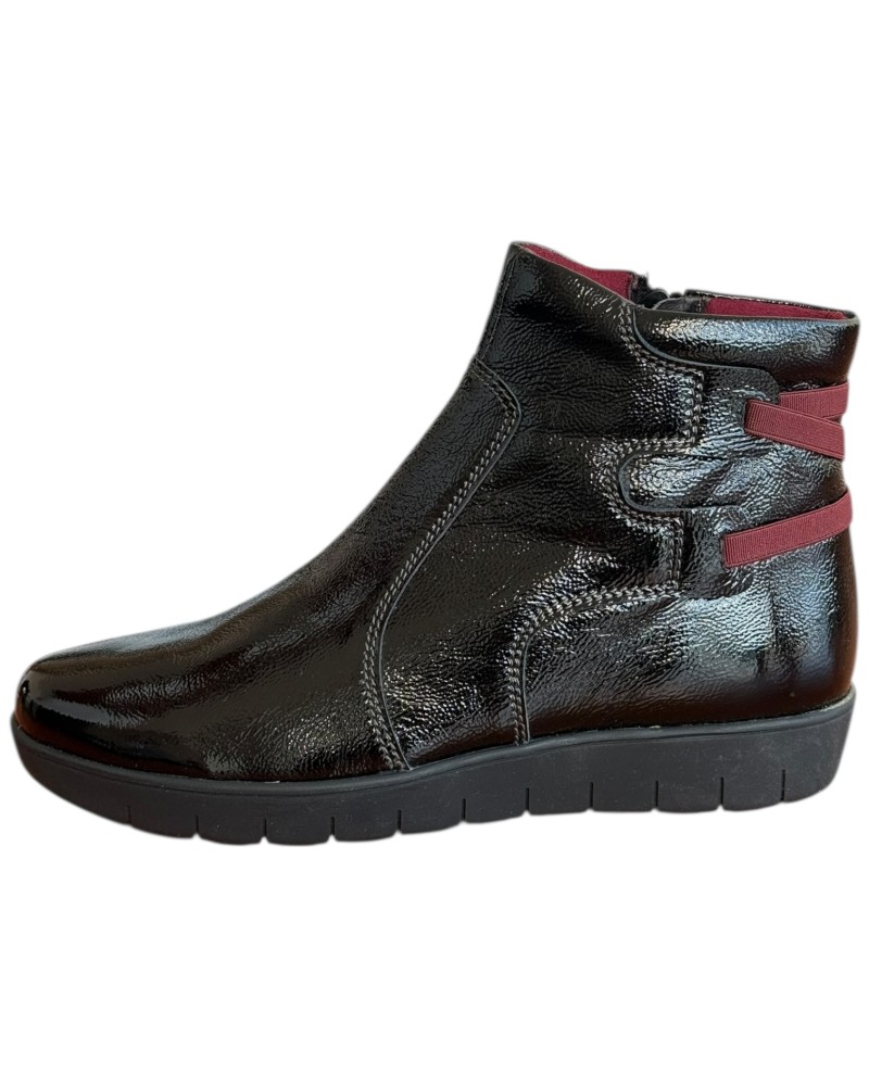 Δερμάτινο Γυναικείo Μποτάκι - F705