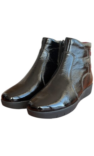 Δερμάτινο Γυναικείo Μποτάκι - F705