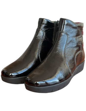 Δερμάτινο Γυναικείo Μποτάκι - F705