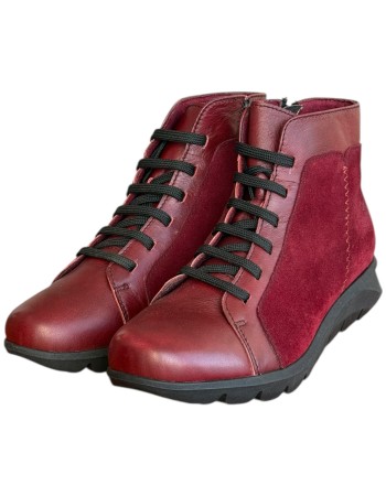 Δερμάτινο Γυναικείo Μποτάκι - F707