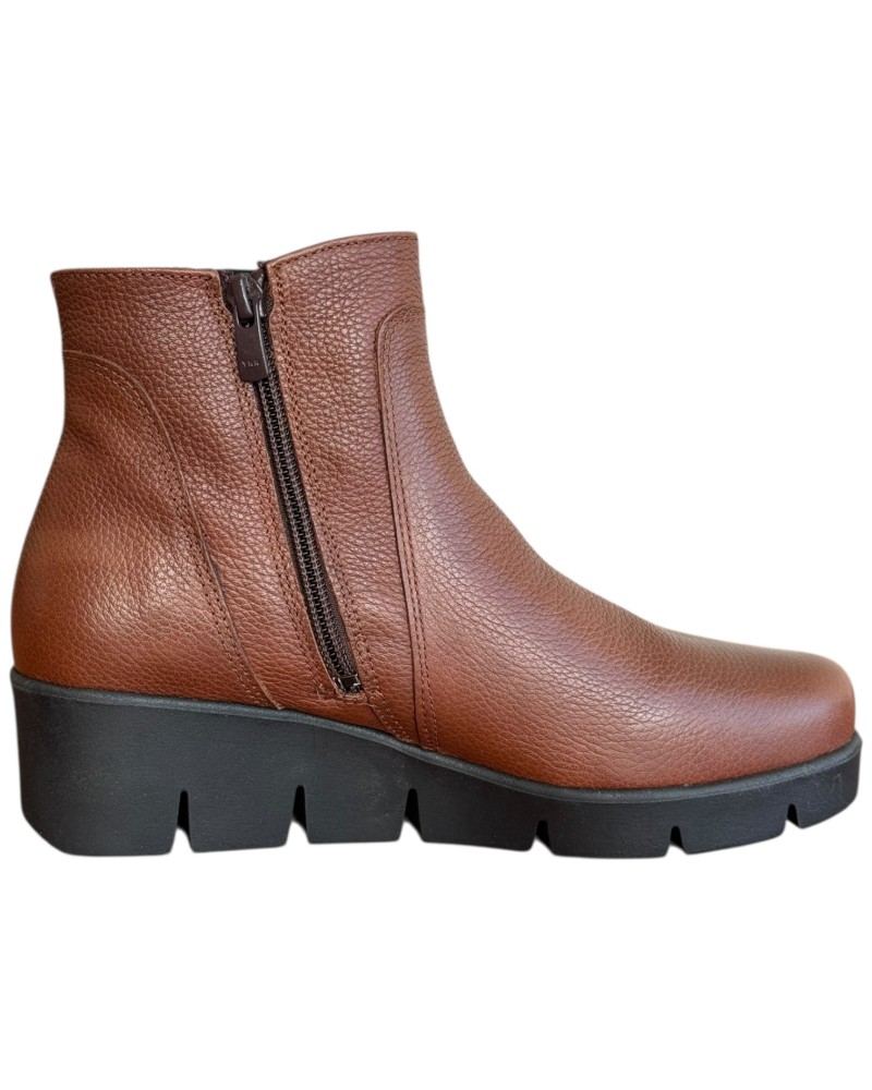 Δερμάτινο Γυναικείo Μποτάκι - F709