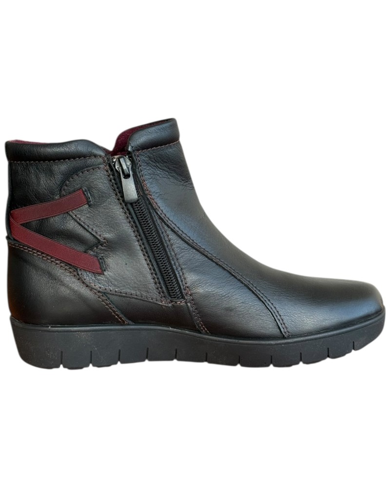 Δερμάτινο Γυναικείo Μποτάκι - F710