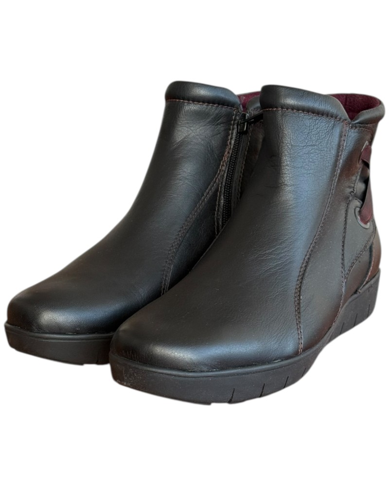 Δερμάτινο Γυναικείo Μποτάκι - F710