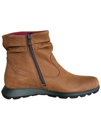 Δερμάτινο Γυναικείo Μποτάκι - F711