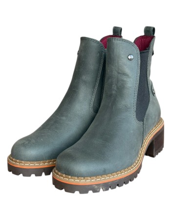 Δερμάτινο Γυναικείo Μποτάκι - F712