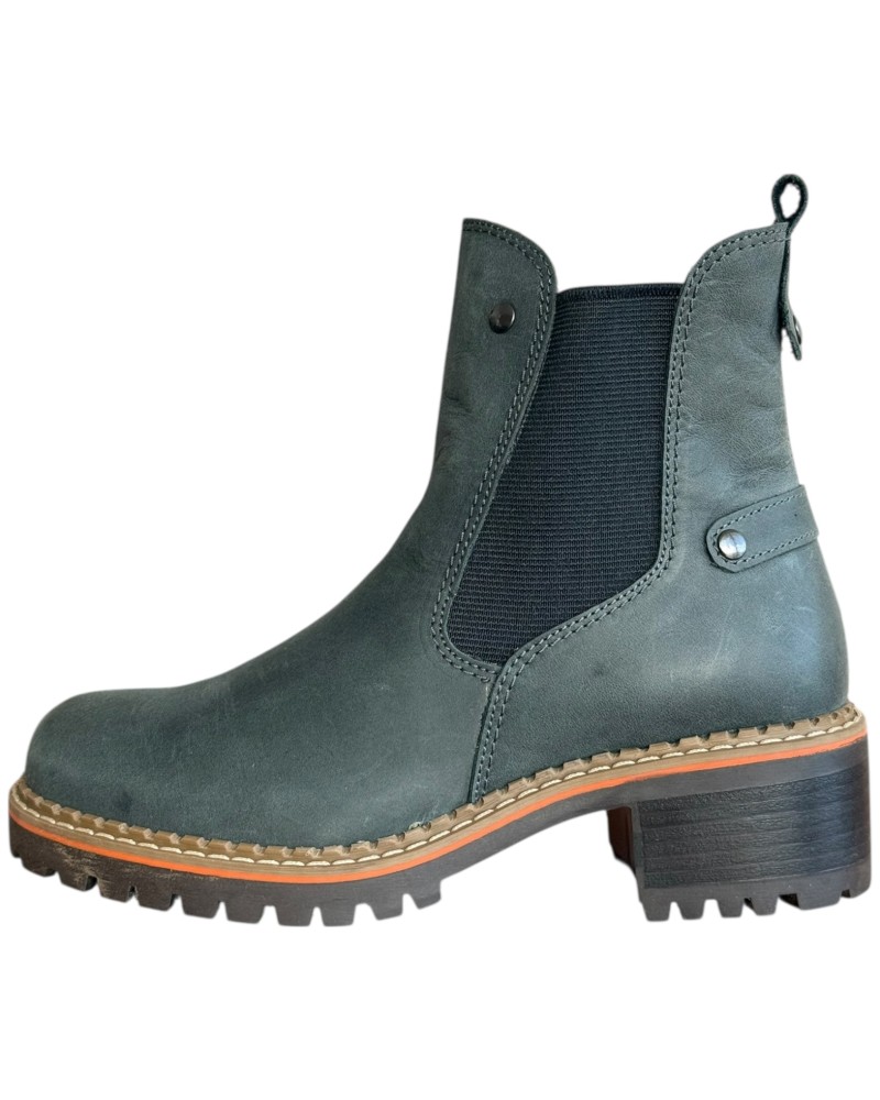 Δερμάτινο Γυναικείo Μποτάκι - F712