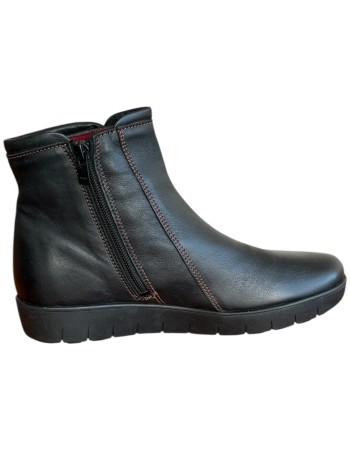 Δερμάτινο Γυναικείo Μποτάκι - F713