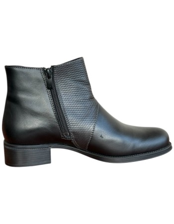 Δερμάτινο Γυναικείo Μποτάκι - F714