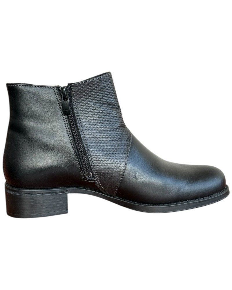 Δερμάτινο Γυναικείo Μποτάκι - F714