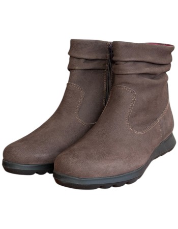 Δερμάτινο Γυναικείo Μποτάκι - F716