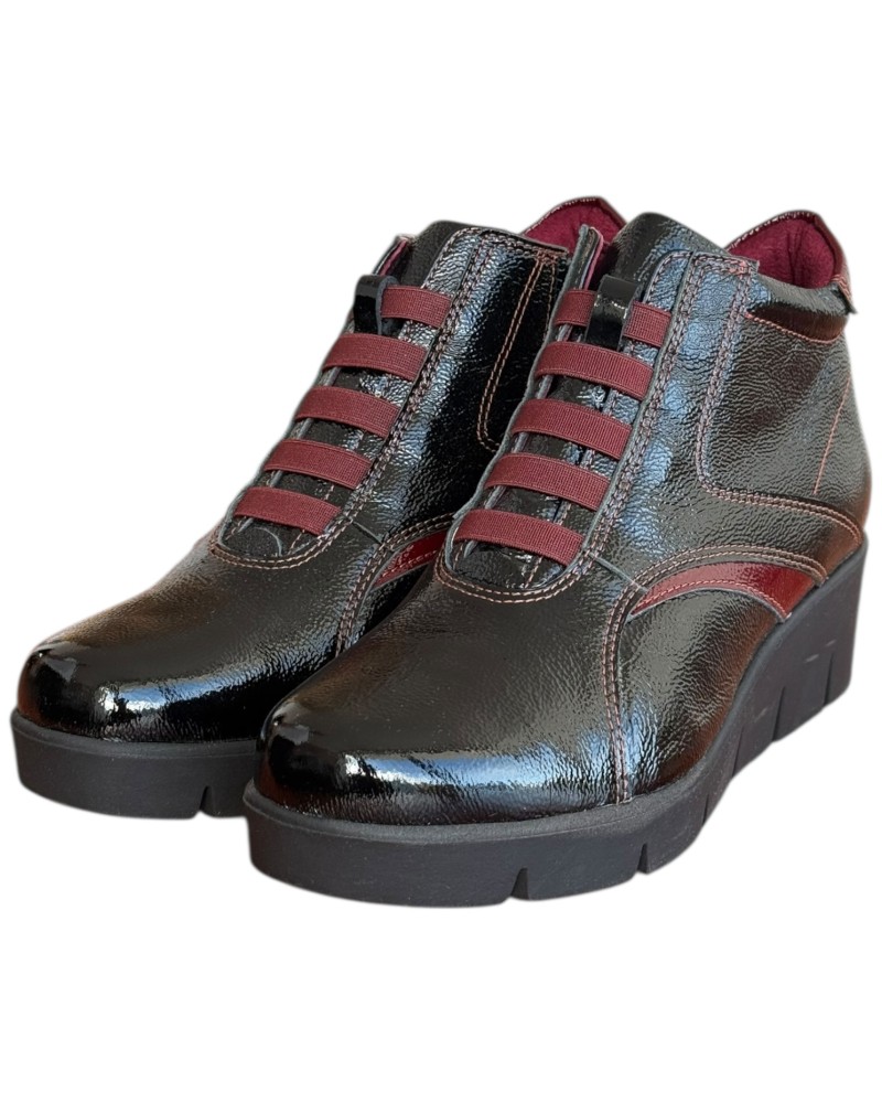 Δερμάτινο Γυναικείo Μποτάκι - F717