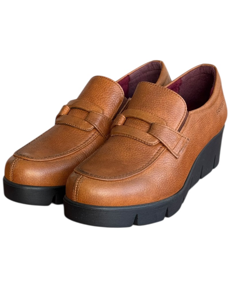  Δερμάτινο Γυναικείo Μοκασίνι - F722