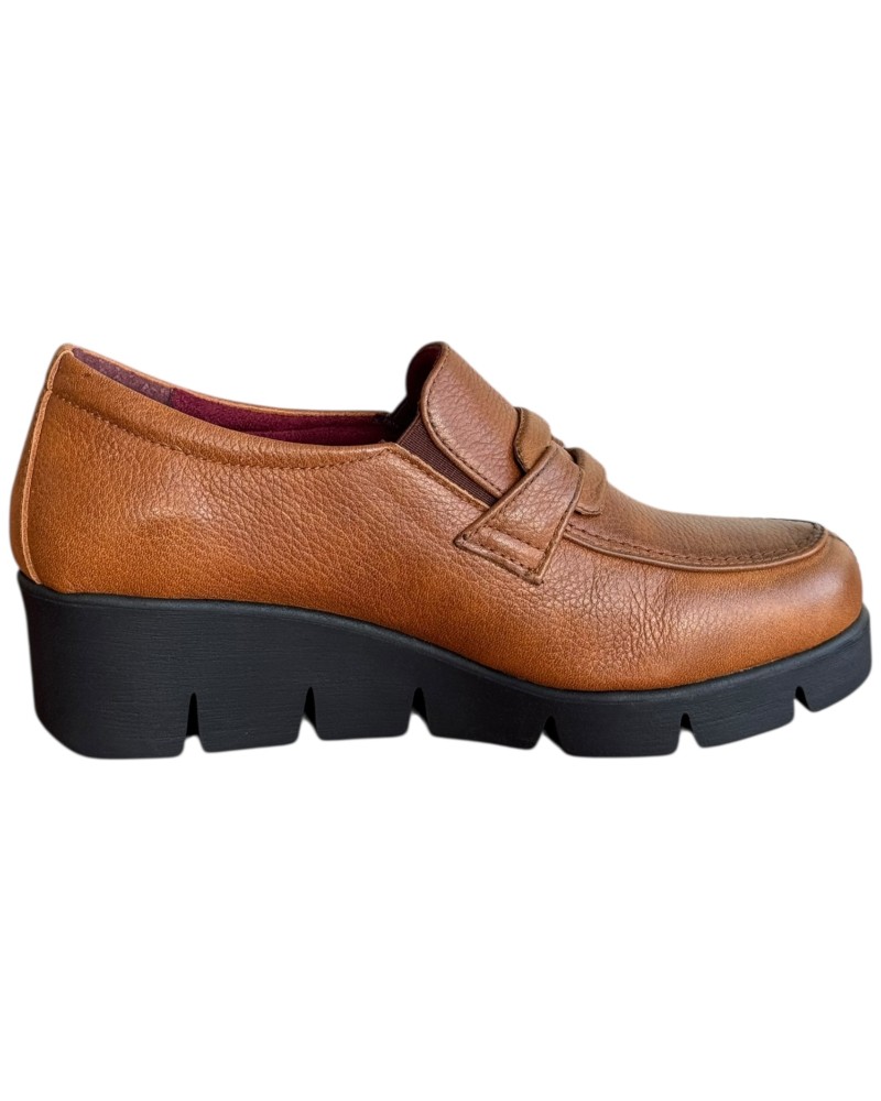  Δερμάτινο Γυναικείo Μοκασίνι - F722