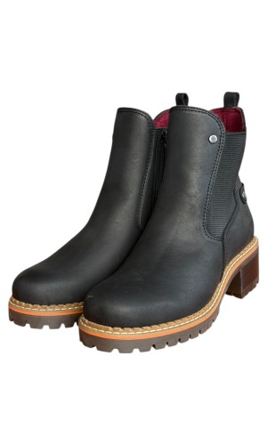 Δερμάτινο Γυναικείo Μποτάκι - F729