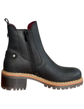 Δερμάτινο Γυναικείo Μποτάκι - F729