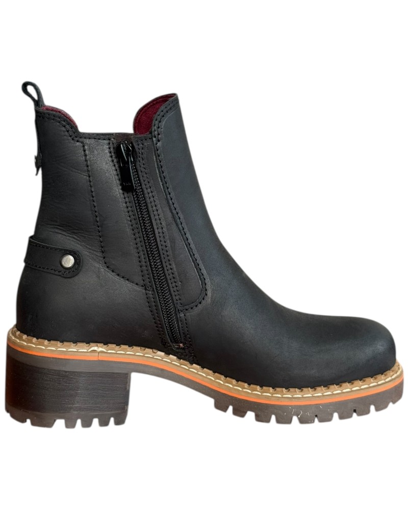 Δερμάτινο Γυναικείo Μποτάκι - F729