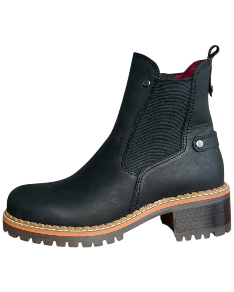 Δερμάτινο Γυναικείo Μποτάκι - F729