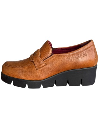  Δερμάτινο Γυναικείo Μοκασίνι - F730