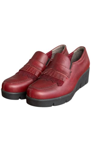  Δερμάτινο Γυναικείo Μοκασίνι - F732