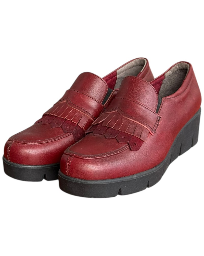  Δερμάτινο Γυναικείo Μοκασίνι - F732