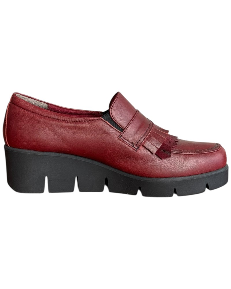  Δερμάτινο Γυναικείo Μοκασίνι - F732