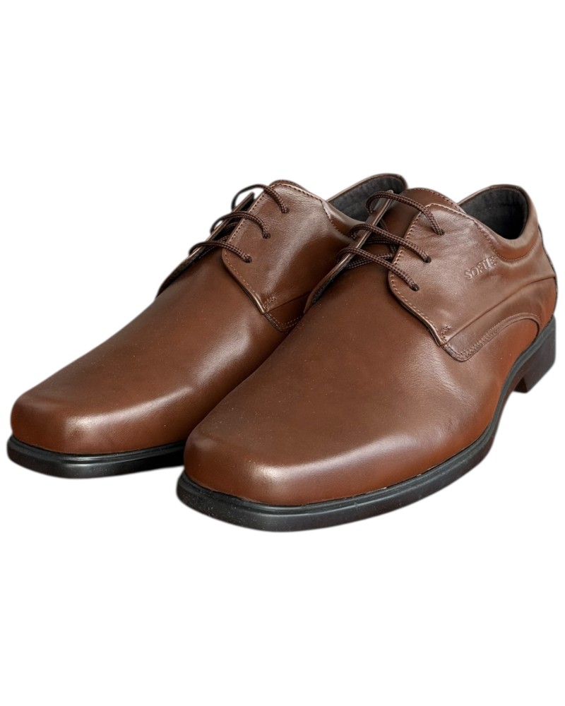  Δερμάτινο Ανδρικό Παπούτσι - F737