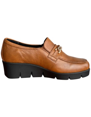  Δερμάτινο Γυναικείo Μοκασίνι - F739