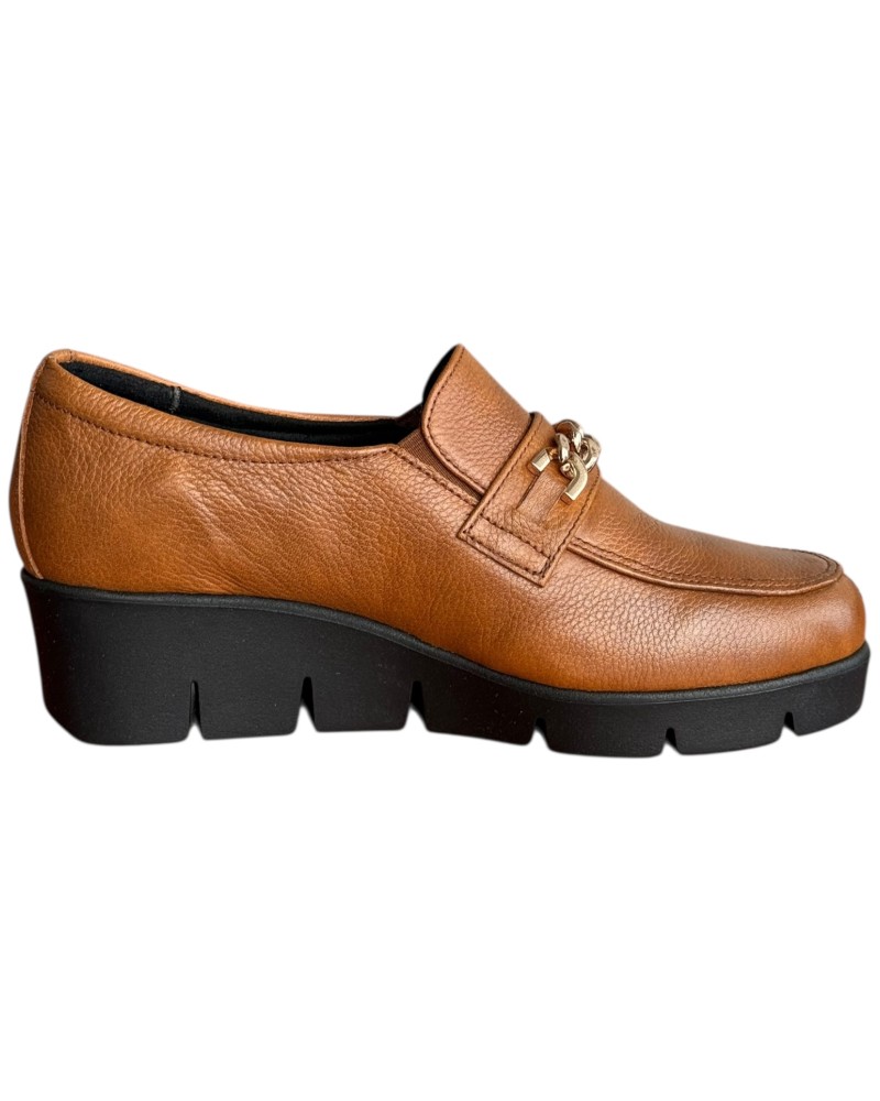  Δερμάτινο Γυναικείo Μοκασίνι - F739