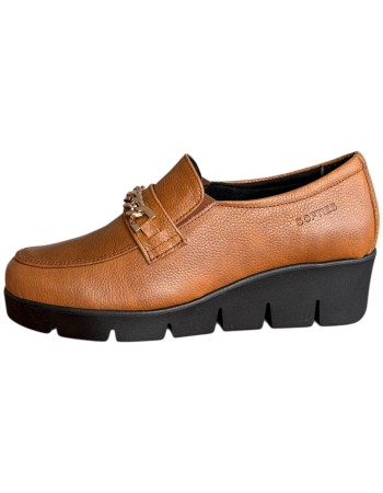  Δερμάτινο Γυναικείo Μοκασίνι - F739