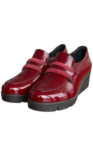  Δερμάτινο Γυναικείo Μοκασίνι - F740