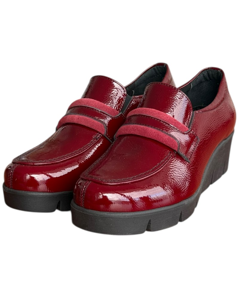  Δερμάτινο Γυναικείo Μοκασίνι - F740