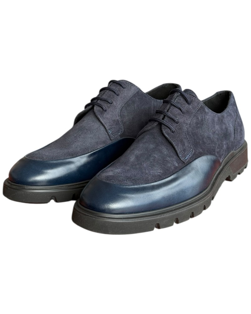  Δερμάτινο Ανδρικό Sneaker- F743