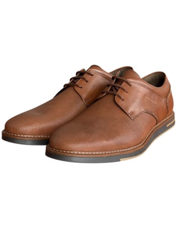  Δερμάτινο Ανδρικό Παπούτσι - F745