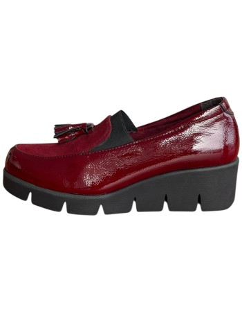  Δερμάτινο Γυναικείo Μοκασίνι - F746