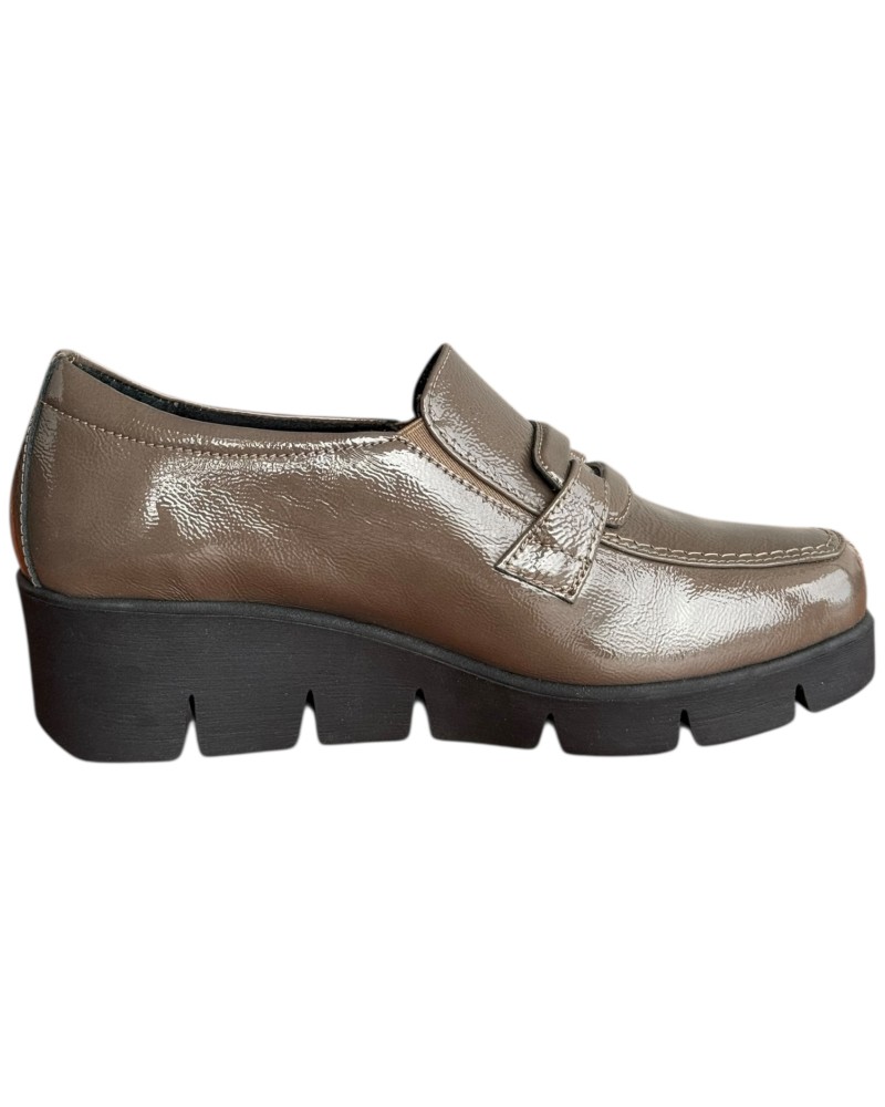  Δερμάτινο Γυναικείo Μοκασίνι - F748