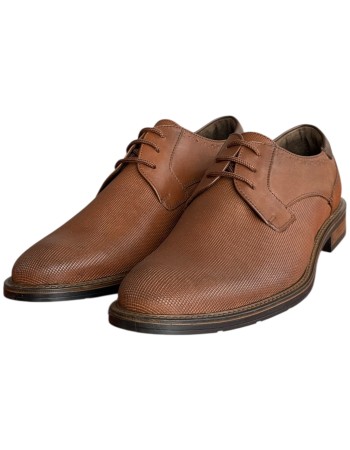  Δερμάτινο Ανδρικό Παπούτσι - F751