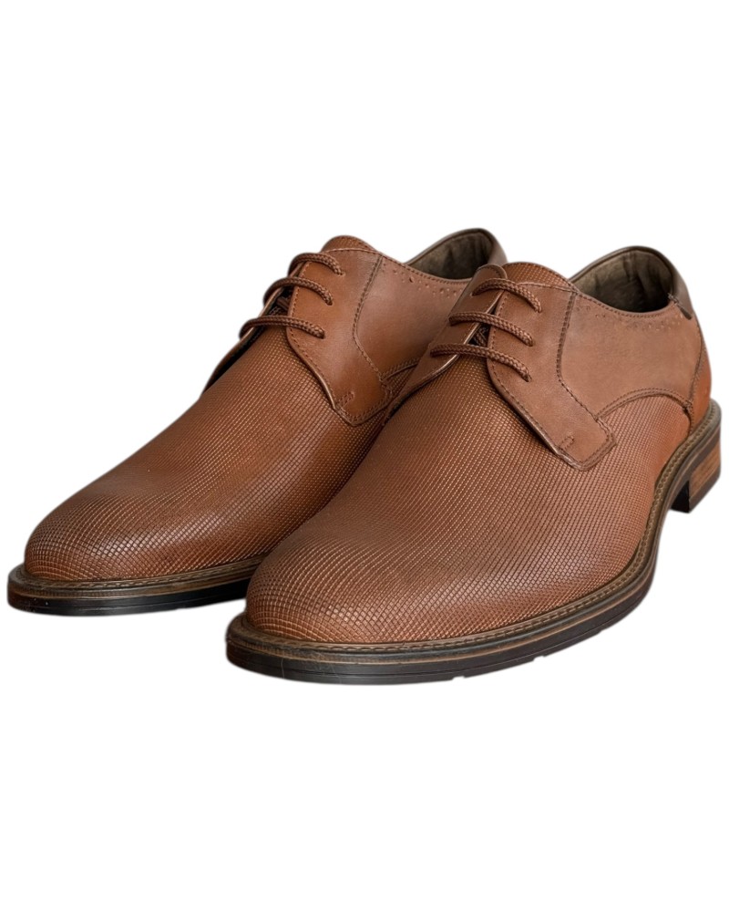  Δερμάτινο Ανδρικό Παπούτσι - F751