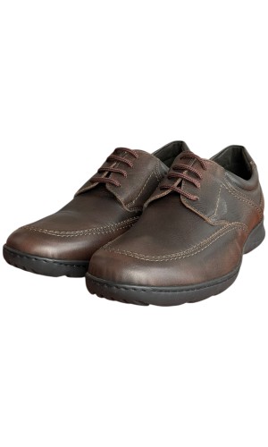  Δερμάτινο Ανδρικό Παπούτσι - F753