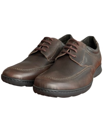  Δερμάτινο Ανδρικό Παπούτσι - F753