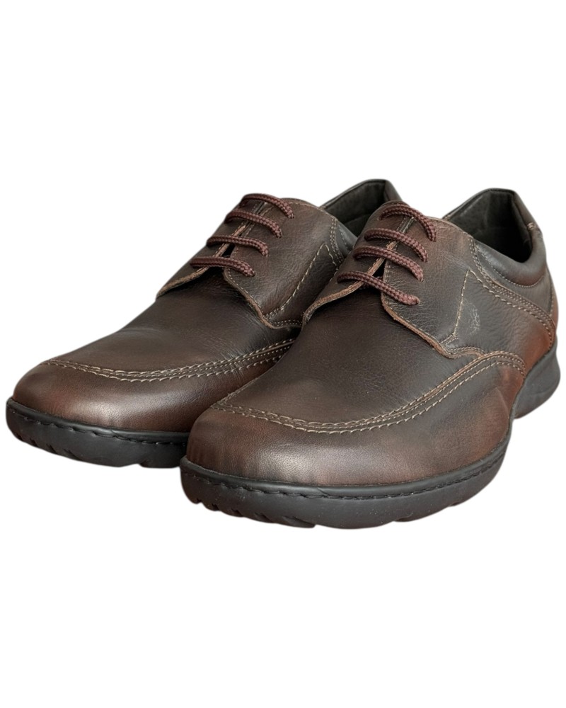  Δερμάτινο Ανδρικό Παπούτσι - F753