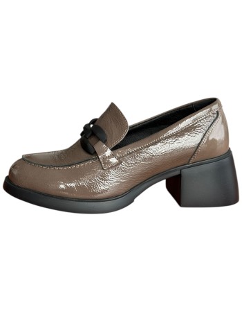  Δερμάτινο Γυναικείo Μοκασίνι - F757