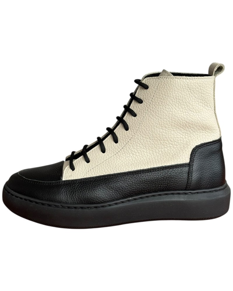 Δερμάτινο Γυναικείo Μποτάκι - F761