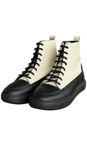 Δερμάτινο Γυναικείo Μποτάκι - F761