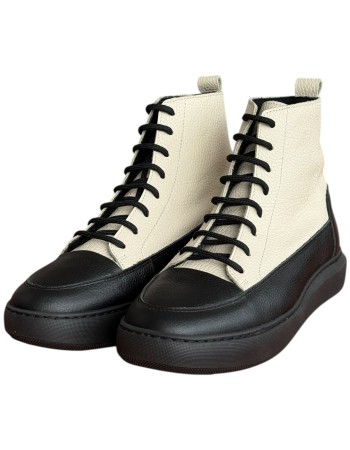 Δερμάτινο Γυναικείo Μποτάκι - F761